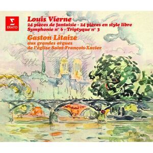 LOUIS VIERNE 24 Pieces de fantaisie, Opp. 51-54/24 Pieces en style